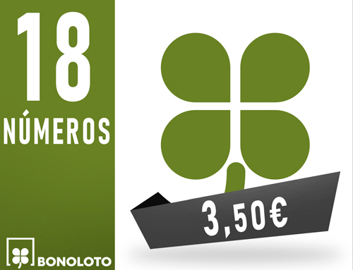 Bonoloto - 18 n�meros asegurando 3 aciertos - 3,50 Euros